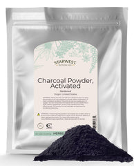 Starwest Botanicals activated charcoal powder 2 lb for purification and odor removal