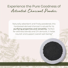 Starwest Botanicals Activated Charcoal Teeth Whitening powder shown for daily routines.