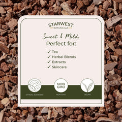 Starwest Botanicals bulk 1 lb bag ready for pantry storage.