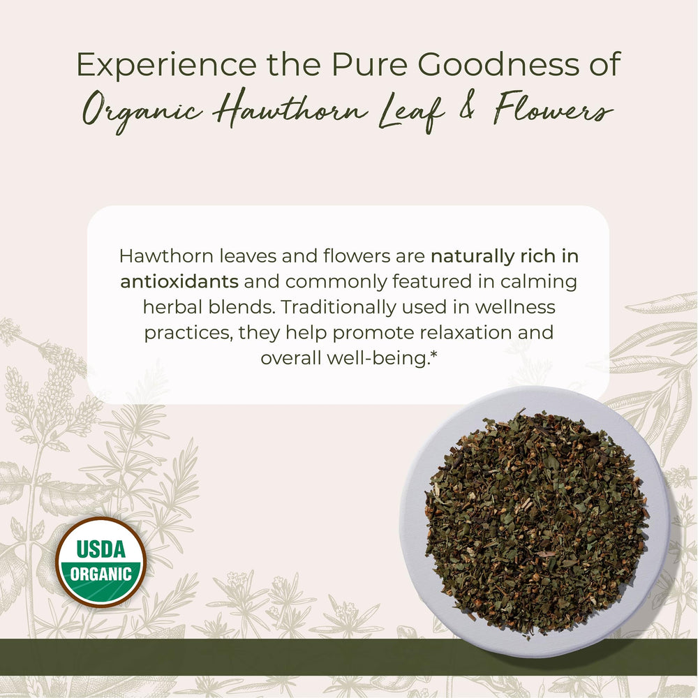 Starwest Hawthorn cut and sifted blend ready for herbal infusions