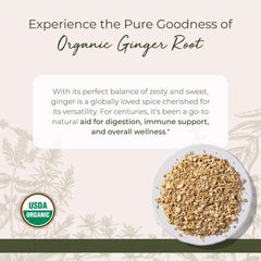 Starwest Botanicals dried ginger root cut and sifted for flavorful, versatile use.