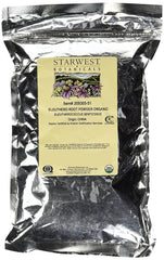 Starwest Botanicals Eleuthero root powder packaging, convenient daily supplement