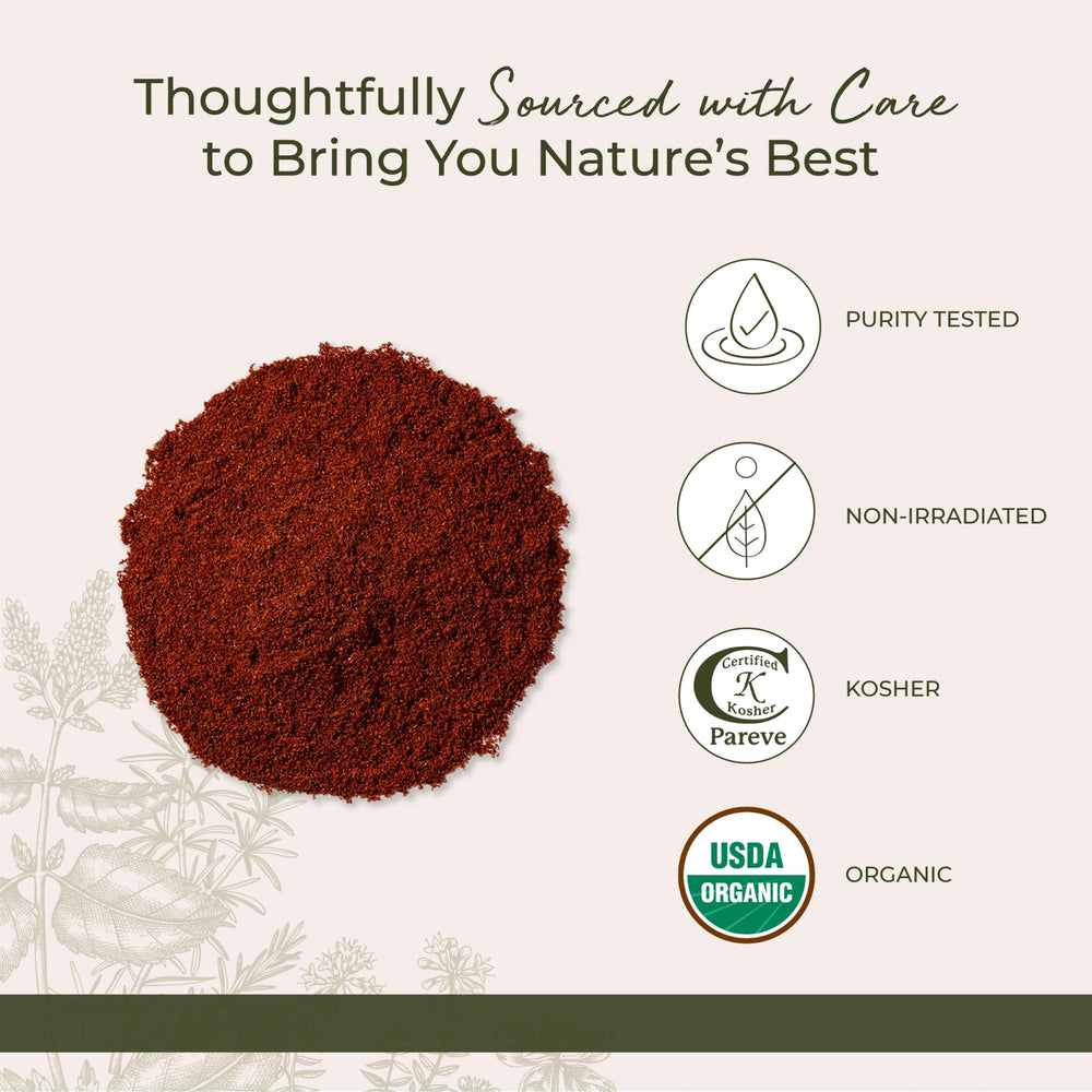 Starwest Botanicals Kosher Cayenne Powder packet implies trusted sourcing.