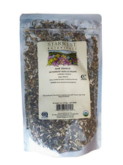 Starwest Botanicals Motherwort herb, cut and sifted, ideal for teas and savory infusions.