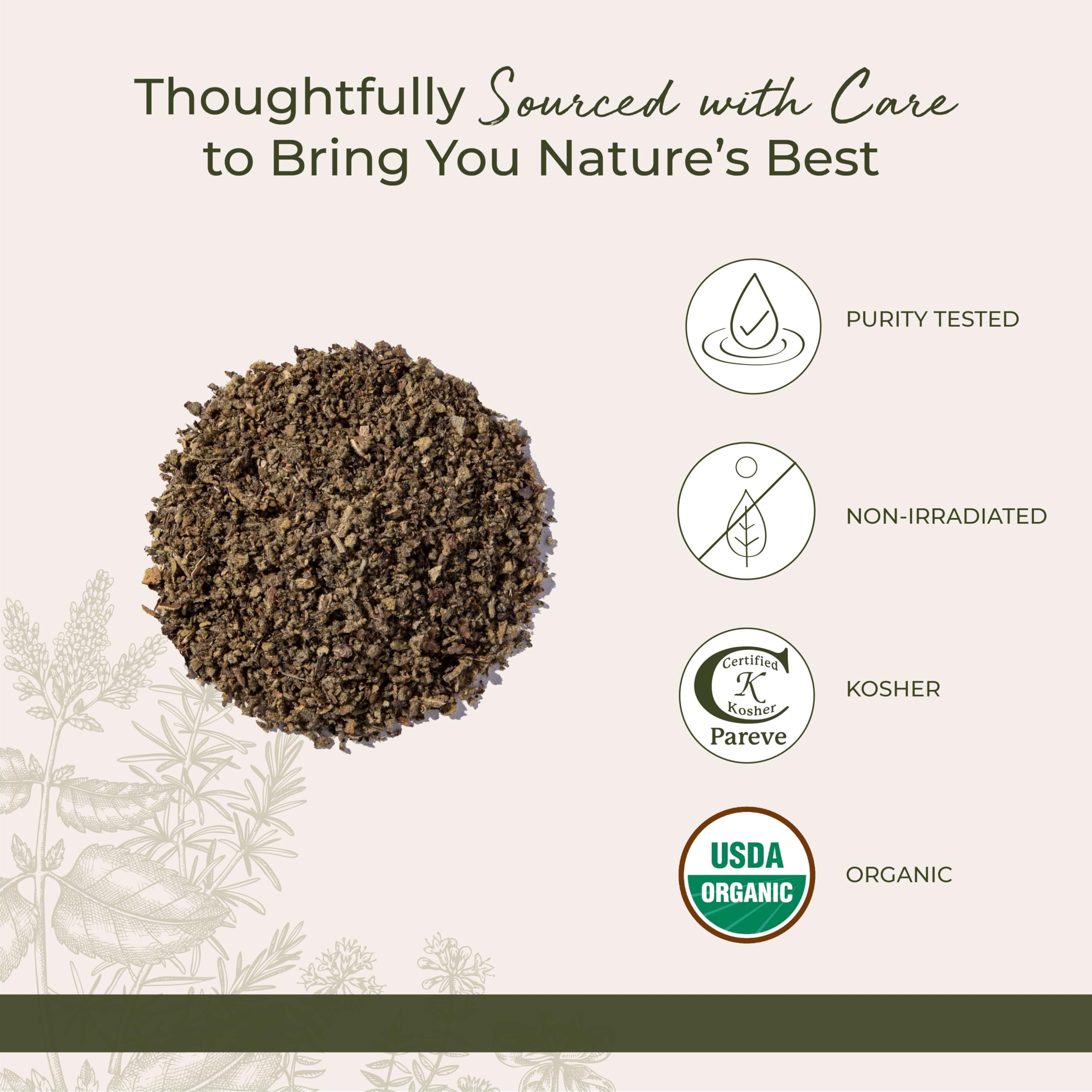 Starwest Botanicals mullein-leaf-heavy-metals-tested, reliable ingredient for recipes.