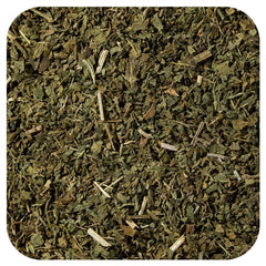 Starwest Botanicals nettle leaf organic 4oz packaging front, ideal for everyday herbal tea prep.