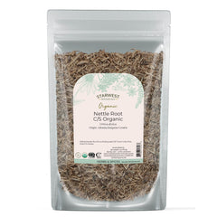 Starwest Botanicals nettle root dried loose leaf with earthy aroma for cooking