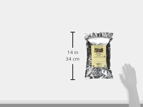 Starwest Botanicals Olive Leaf Cut and Sifted packaging highlights origin and quality.