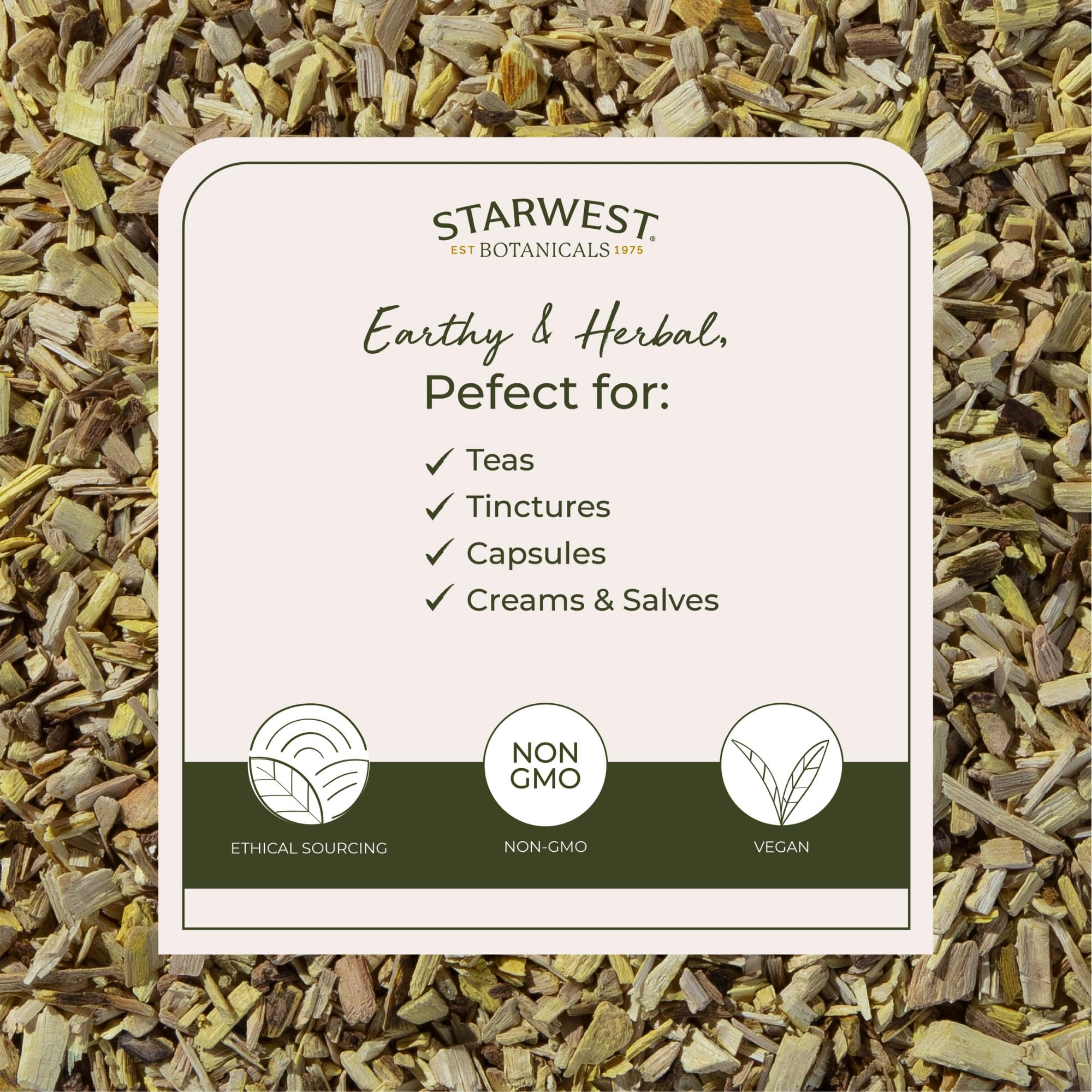 Starwest Botanicals Oregon Grape Root serves as a tincture base