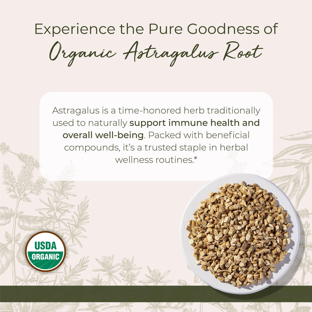 Starwest Botanicals astragalus root dried herb ideal for tea infusion