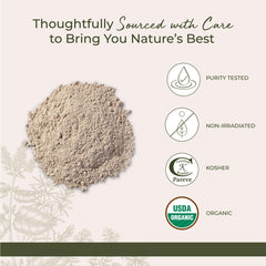 Preparing tea with slippery elm powder in a cup, showcasing soothing routine.