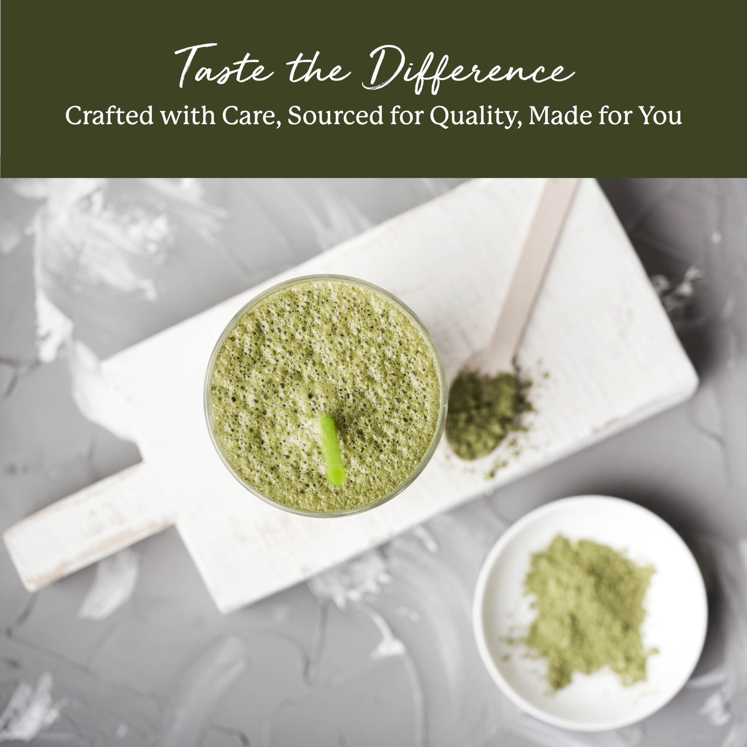 Organic certification seal on Starwest Botanicals wheatgrass powder