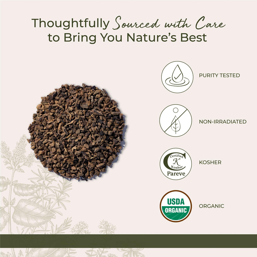 Starwest Yellowdock Root aroma-earthy leaves for aromatic cup.
