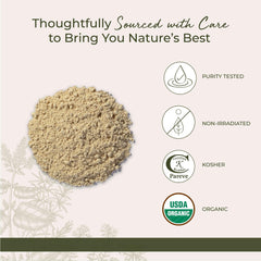 Starwest Botanicals ginger powder in a stir-fry bowl for savory meals