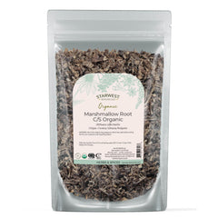 Starwest Marshmallow Root dried cut-sifted for fragrant herbal blends