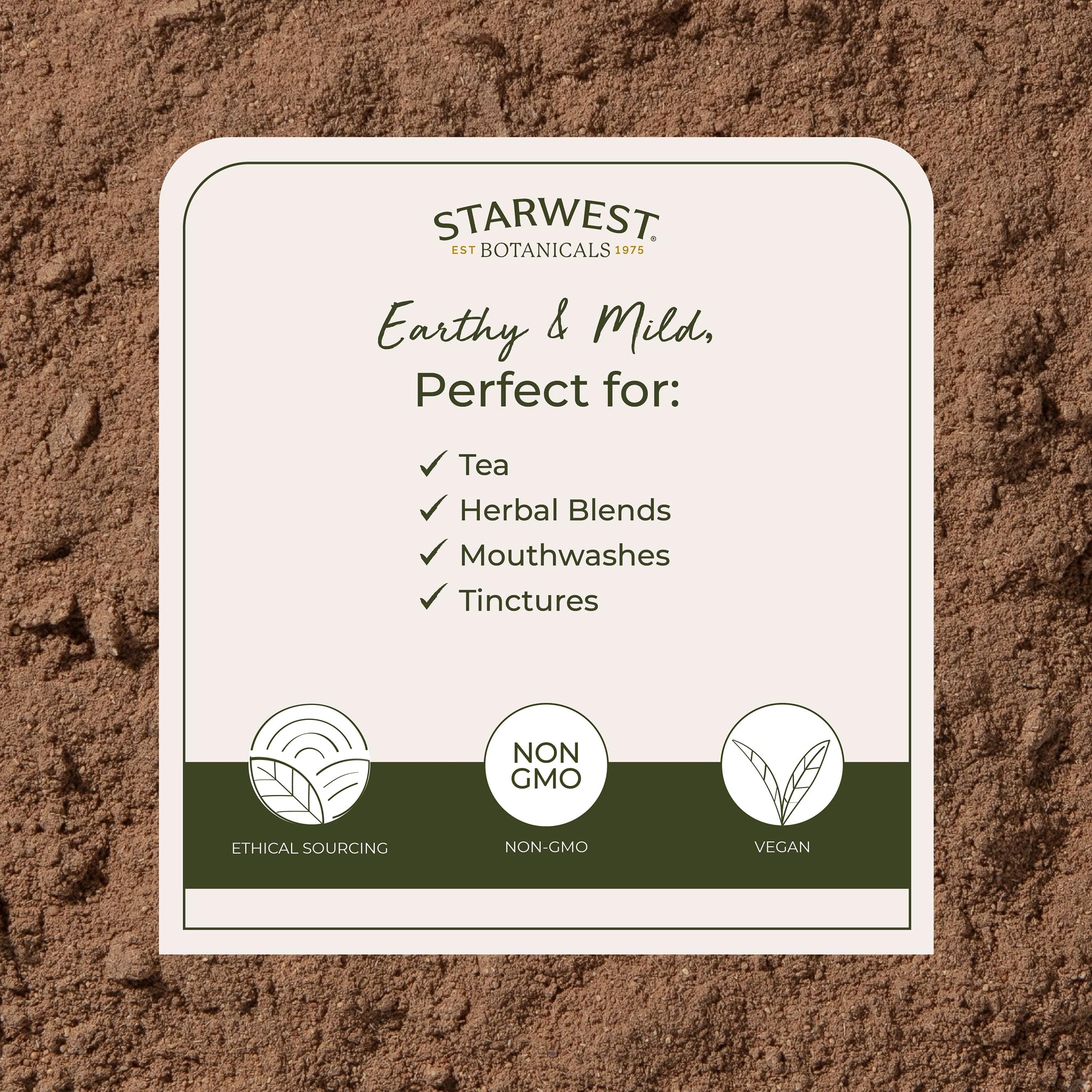 Starwest White Oak Bark Powder in culinary recipe preparation.