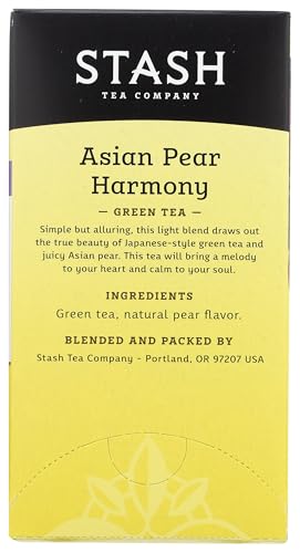 Pear fragrance and fresh aroma of Stash Asian Pear Harmony Green Tea
