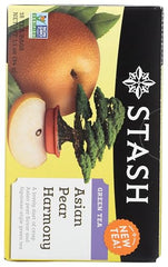 Stash Asian Pear Harmony Green Tea bags for convenient brewing
