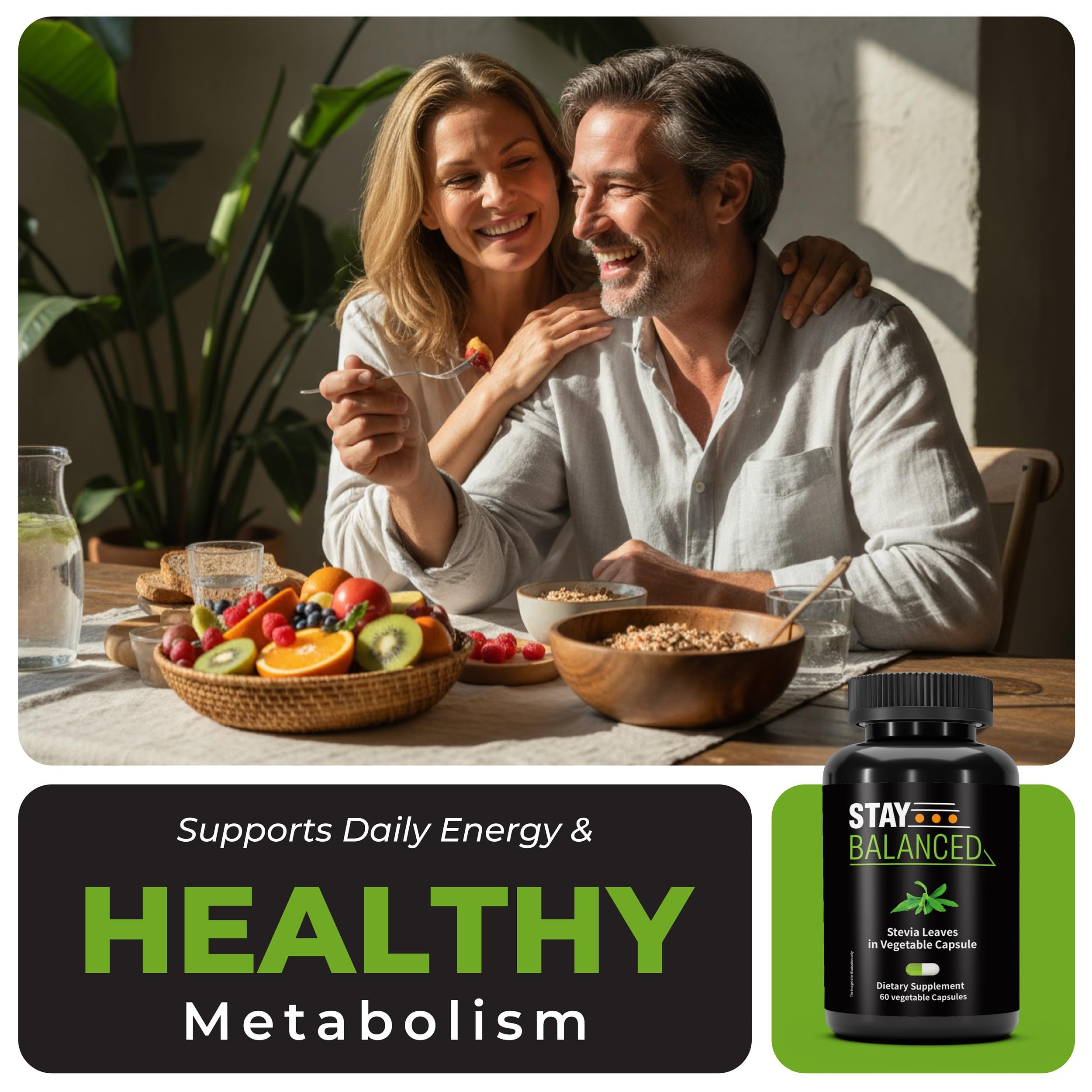 StayBalanced wellness routine scene conveying natural vitality and everyday use.