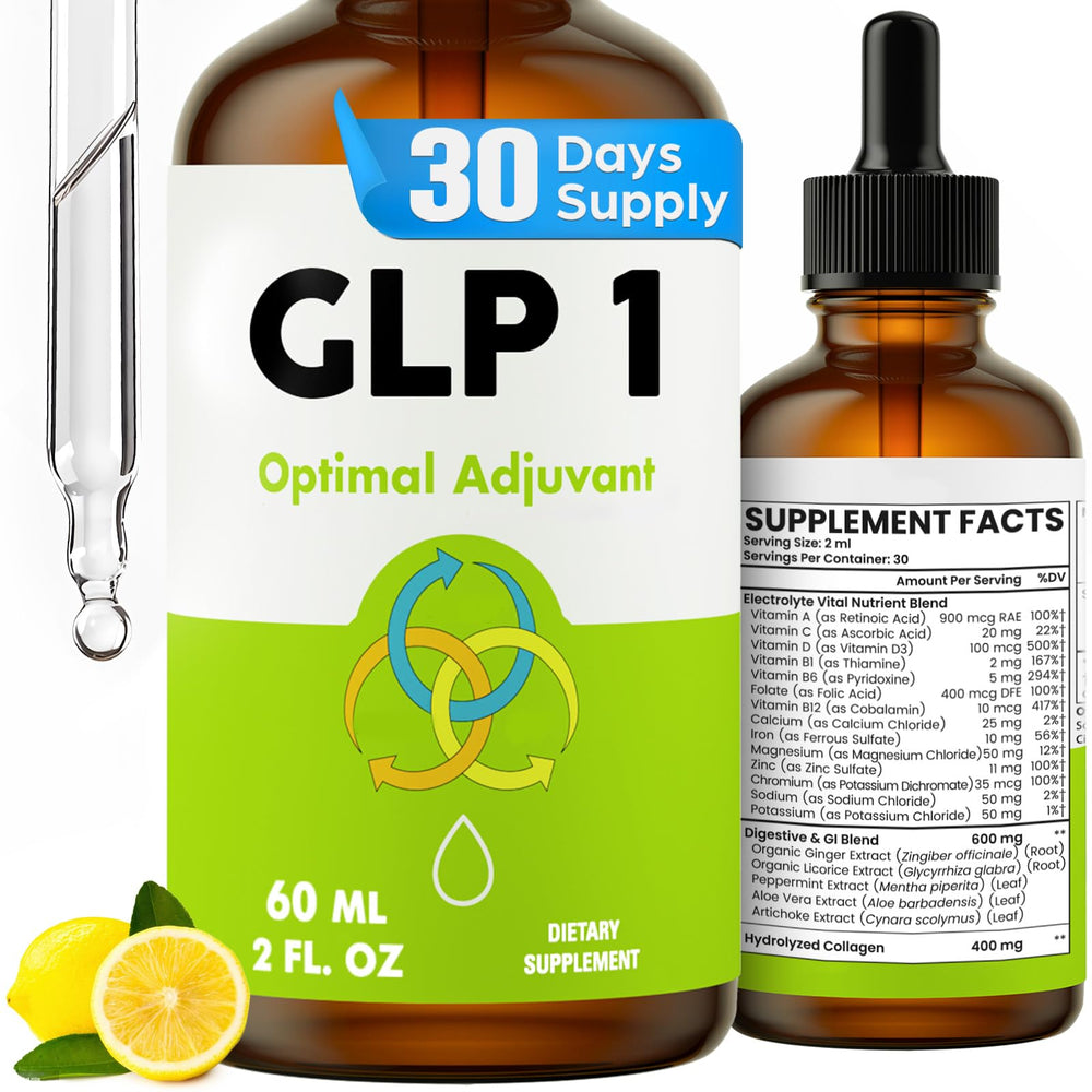 Steblowlly GLP-1 bottle with lemon flavor for daily gut balance.