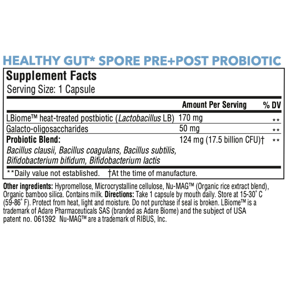 StellaLife label shows 44.5B CFU across 17 pre/pro/postbiotic strains.