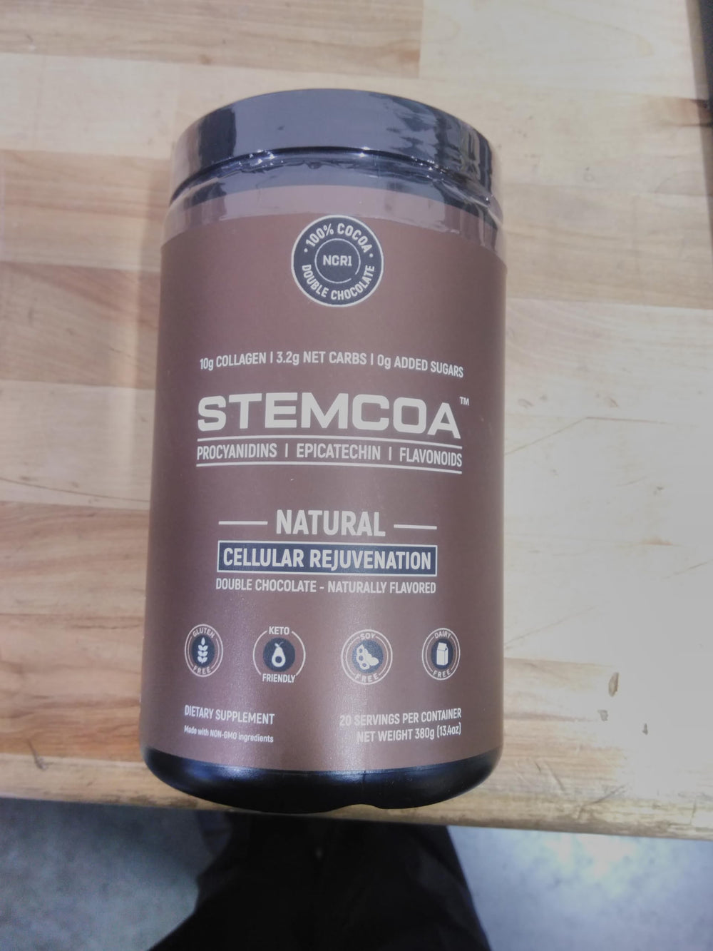 Stemcoa NCR1 iced drink served for a refreshing dessert-like treat