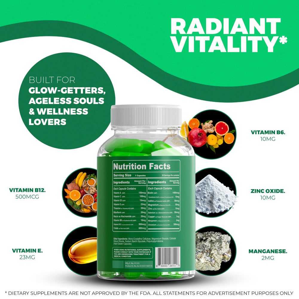 Stemox Forever Flare magnesium capsule close-up emphasizing energy support and muscle function