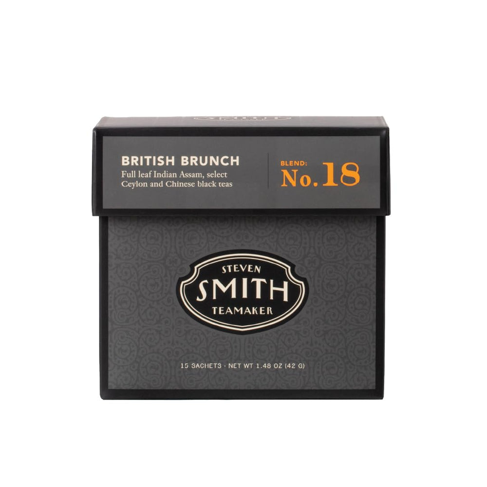 Steven Smith Teamaker British Brunch No. 18 tea bags for easy daily brewing.