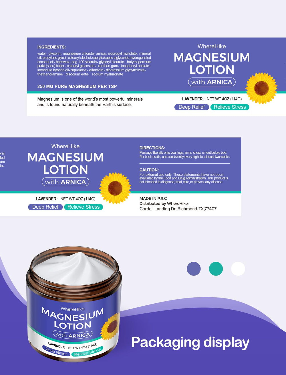 STILIP Magnesium Lotion with Arnica supports daily wellness rituals with soothing touch.