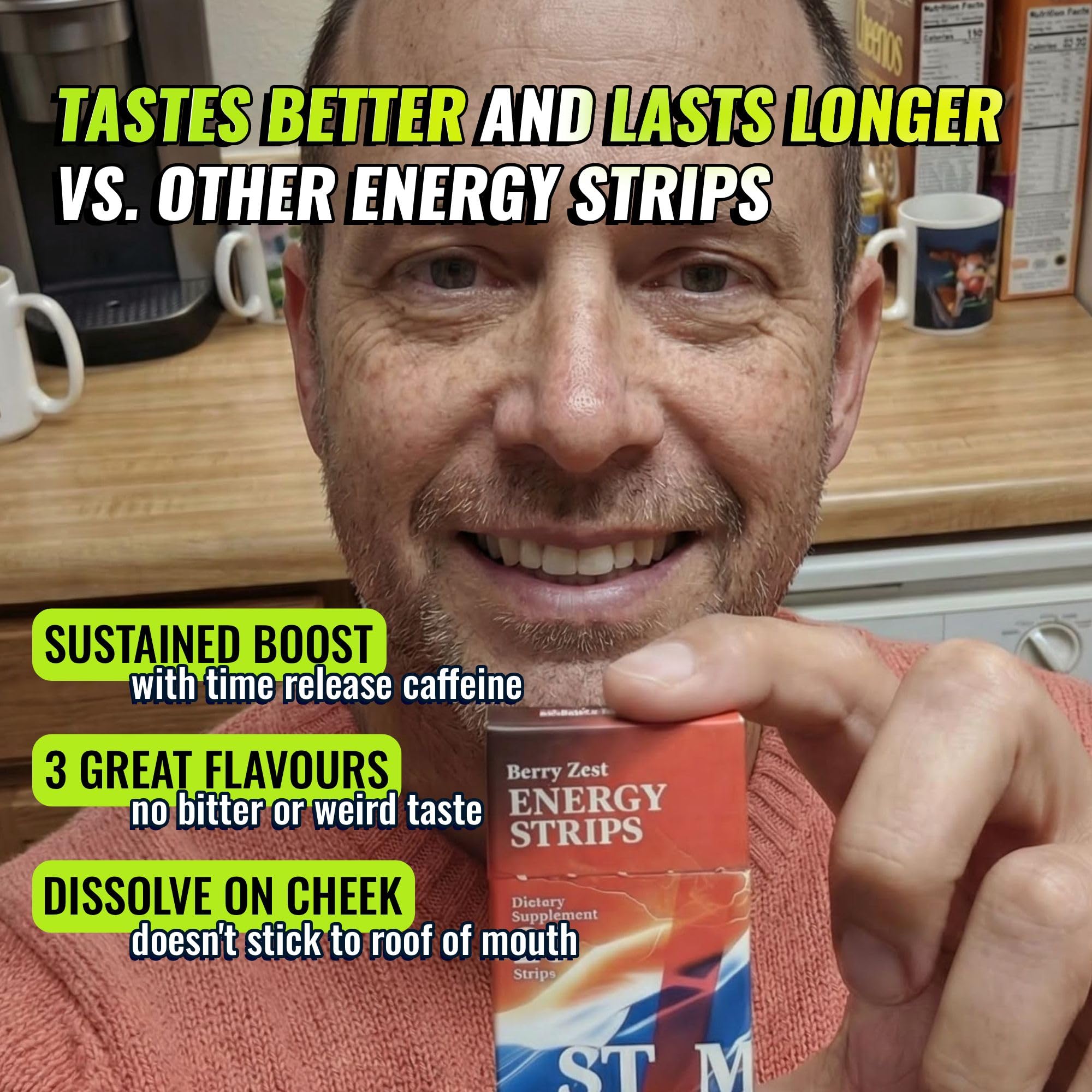 STIM Frost Mint no-jitters, sustained energy without a crash.