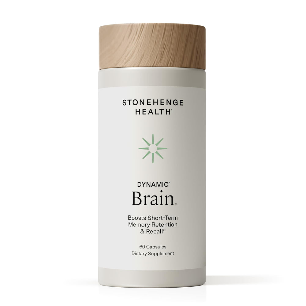 Stonehenge Dynamic Brain bottle with BacoMind capsules for memory support