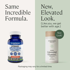 Stonehenge Health packaging emphasizes non-GMO sunflower phospholipids for liposomal delivery