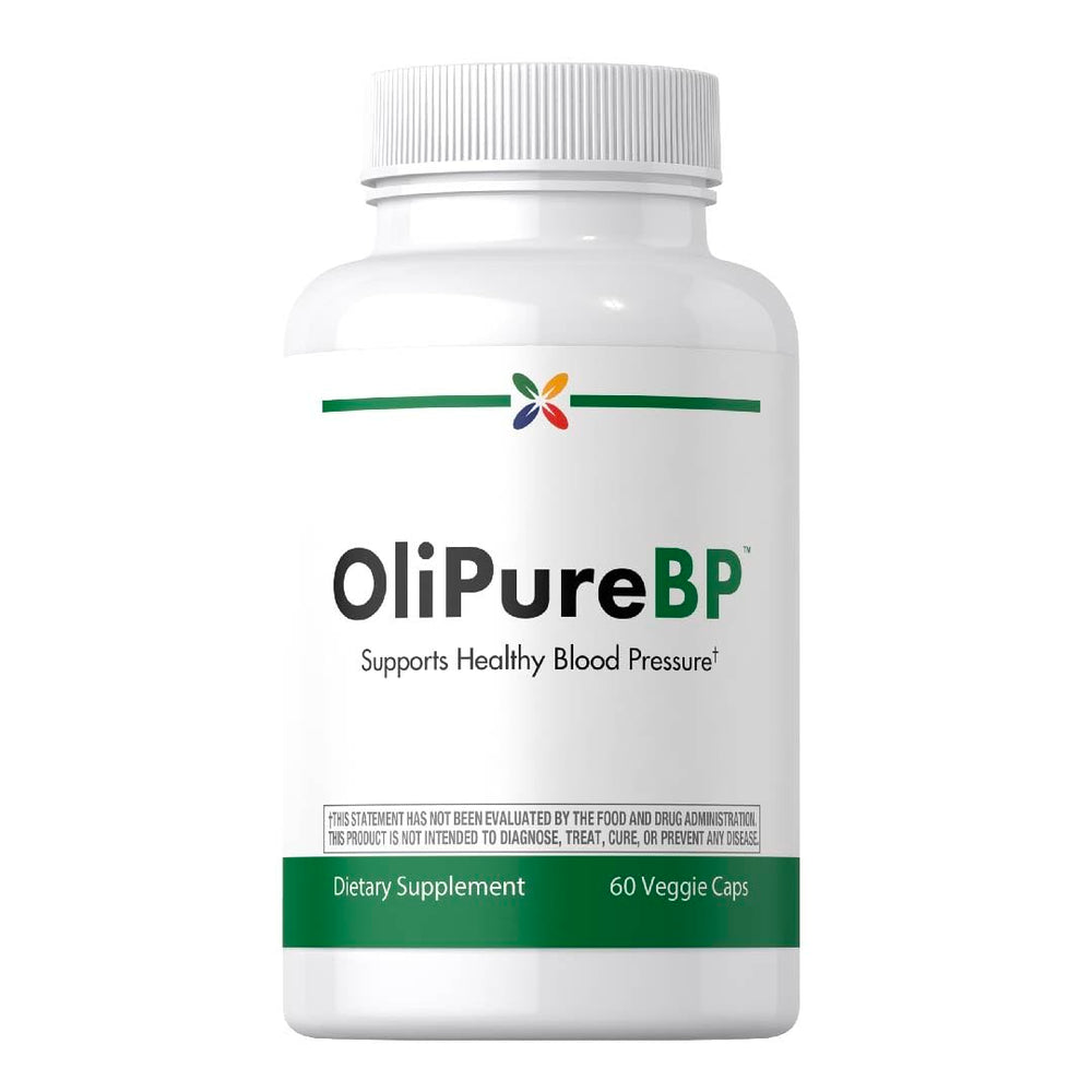 Stop Aging Now blood pressure bottle supports a simple daily wellness routine.