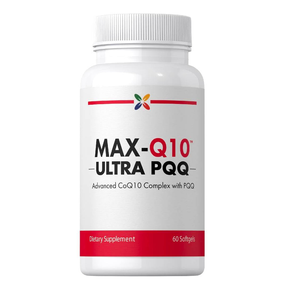 Stop Aging Now CoQ10 200mg softgels bottle front for daily wellness
