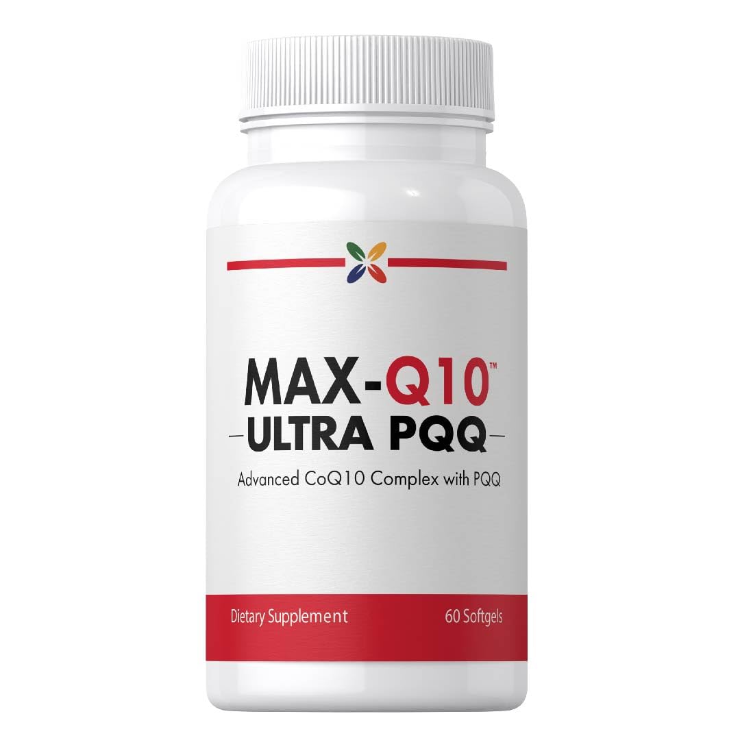 Stop Aging Now CoQ10 200mg softgels bottle front for daily wellness