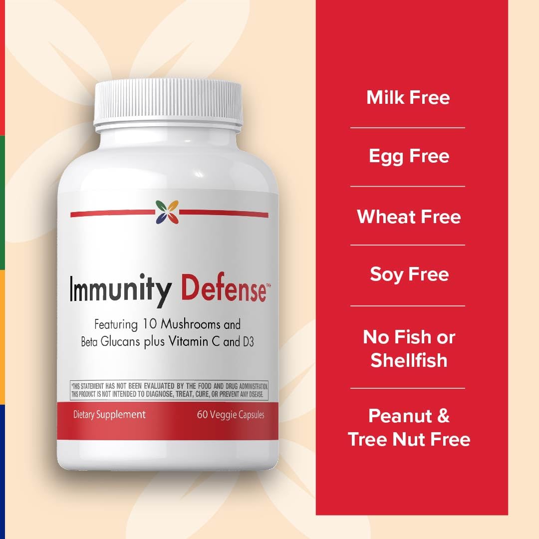 Stop Aging Now Immune Support bottle open—capsules ready for daily immune support