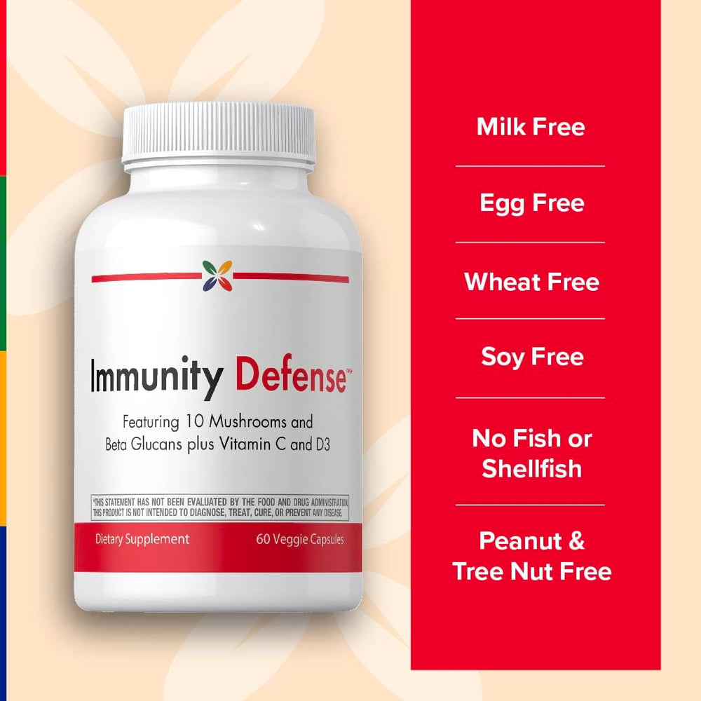 Stop Aging Now Immune Support bottle open—capsules ready for daily immune support