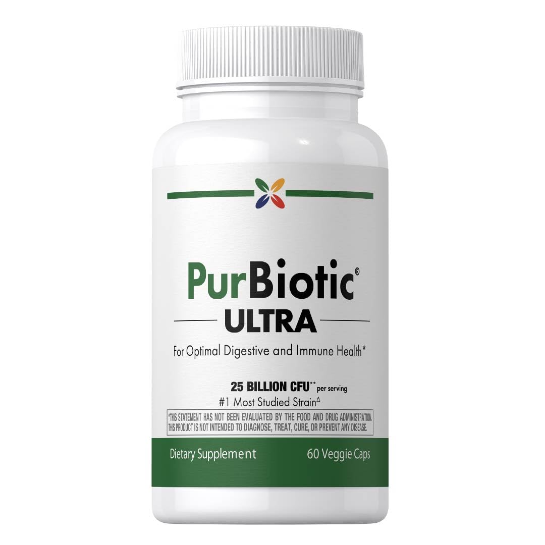 Stop Aging Now probiotic 25B CFU bottle promoting daily gut balance