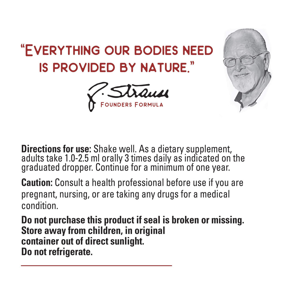 Strauss Naturals Heart Drops suggested daily routine for wellness