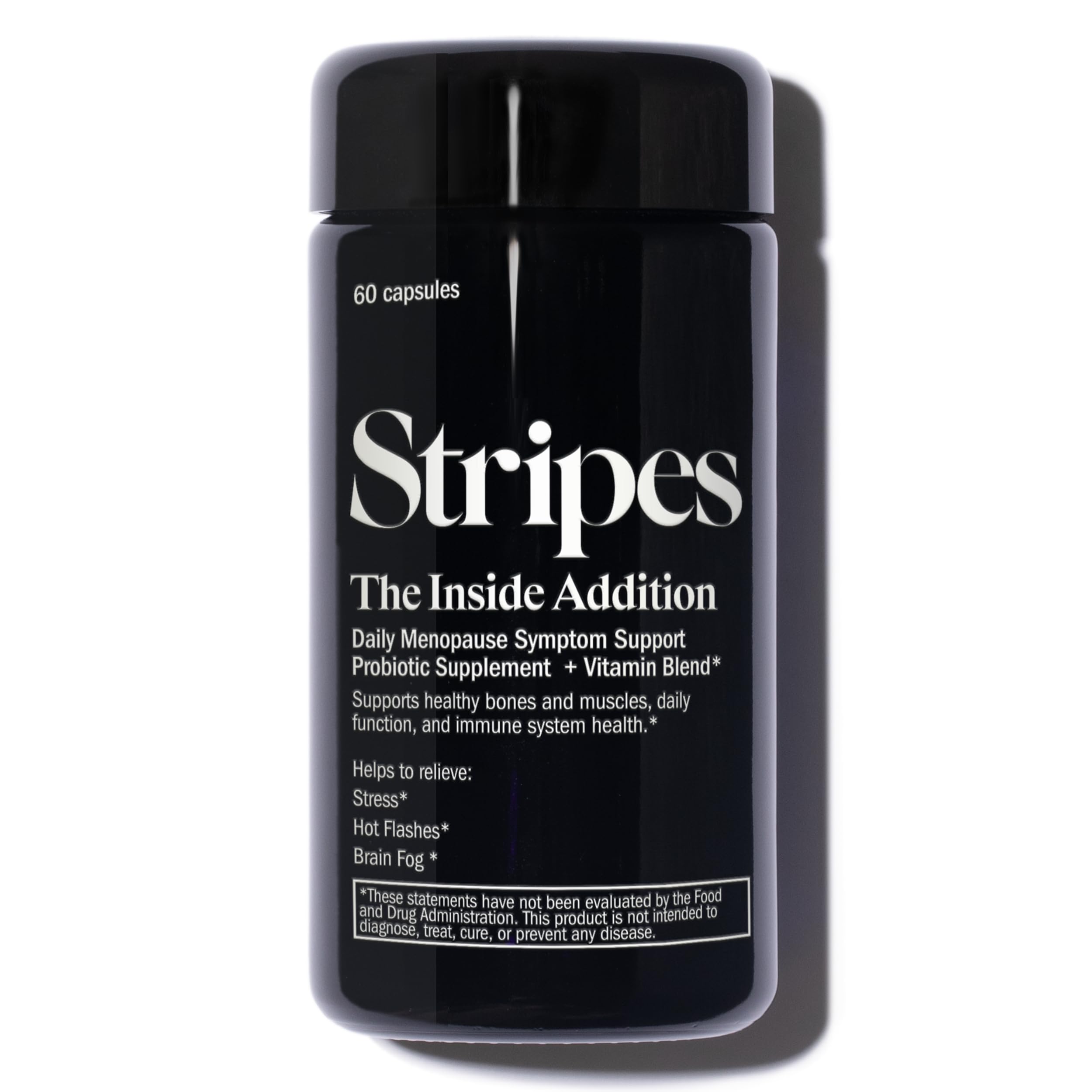 STRIPES Beauty Naomi Watts The Addition bottle front view supports daily perimenopause care