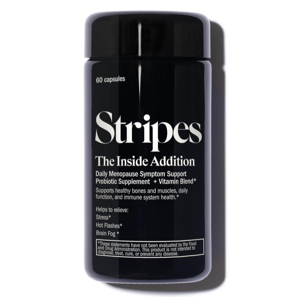 STRIPES Beauty Naomi Watts The Addition bottle front view supports daily perimenopause care