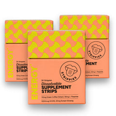 STRIPPIES on-tongue strip delivers quick energy for busy mornings