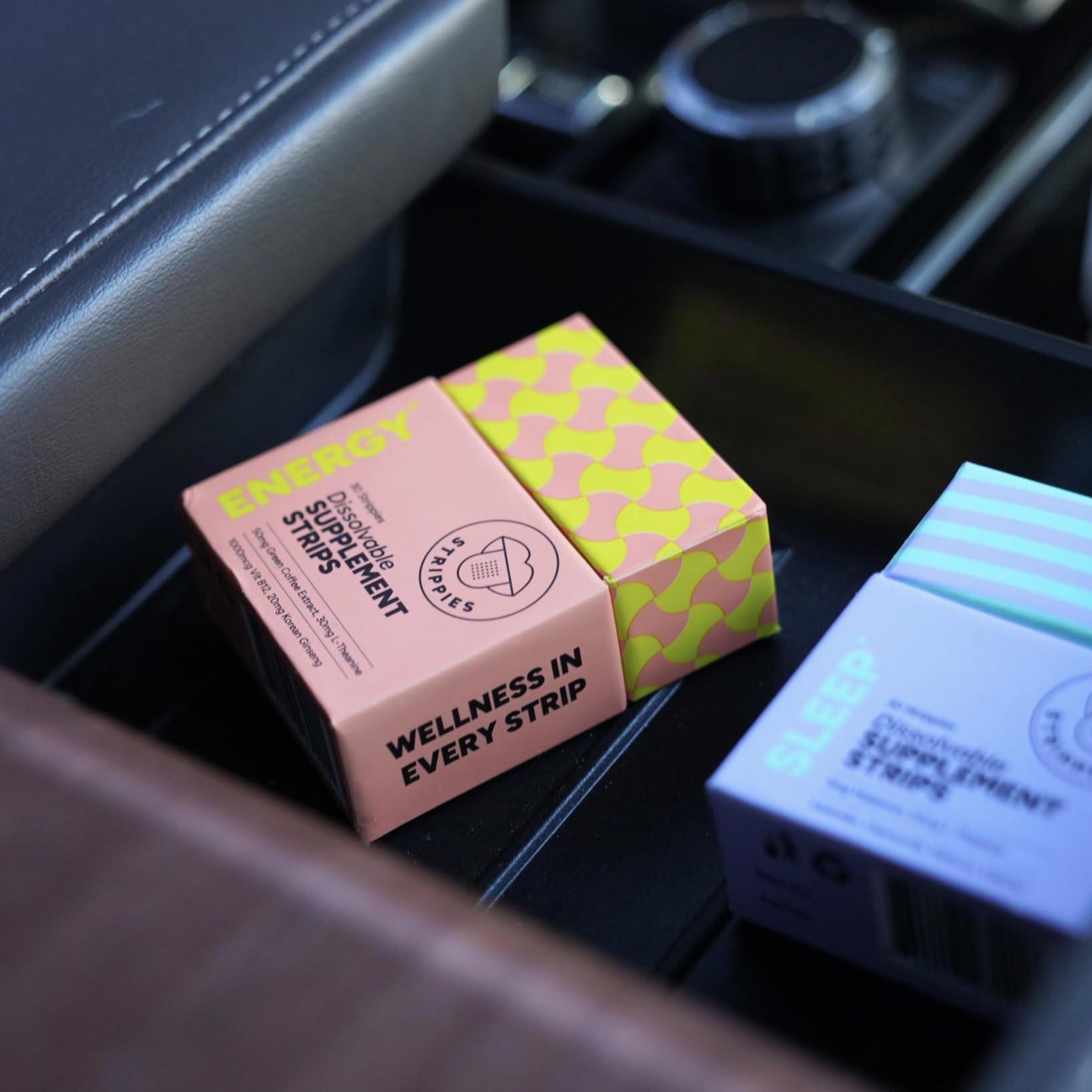 STRIPPIES on-the-go use at desk or commute