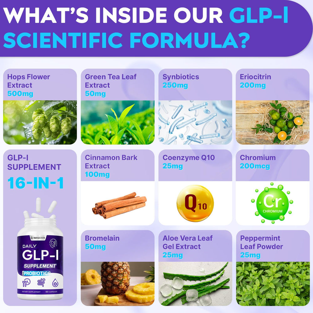 Strongueur GLP-l digestive herbs scene signaling comfort and gut health
