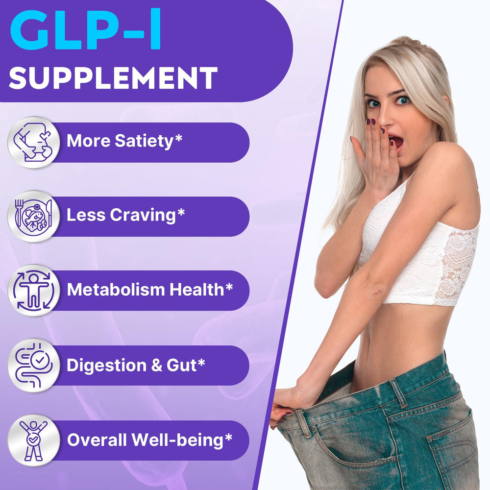Close-up of Strongueur GLP-l ingredient list highlighting natural botanicals