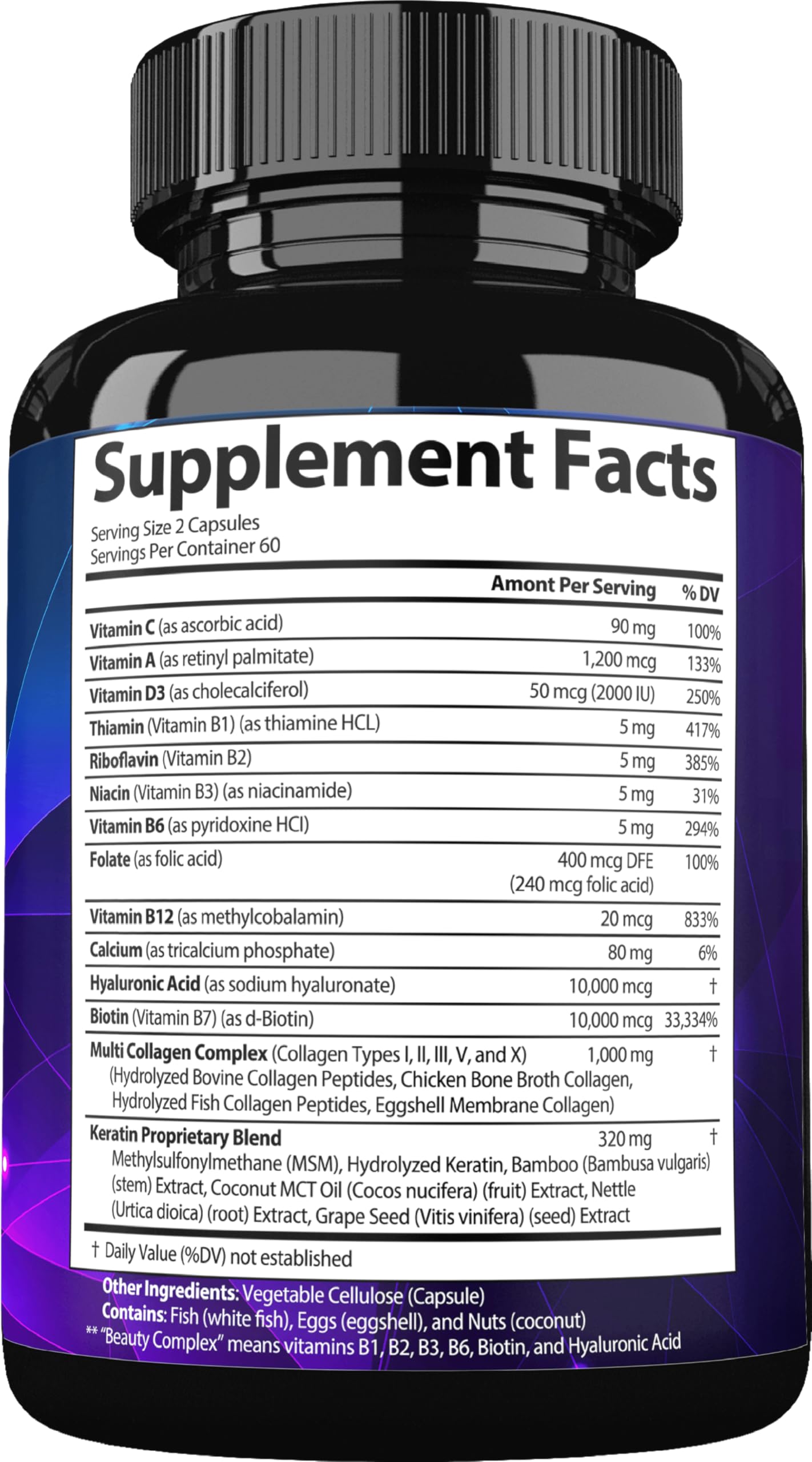 StrongVit 60-day supply bottle for convenient routine