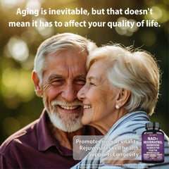 StrongVit anti-aging blend label with natural ingredients.