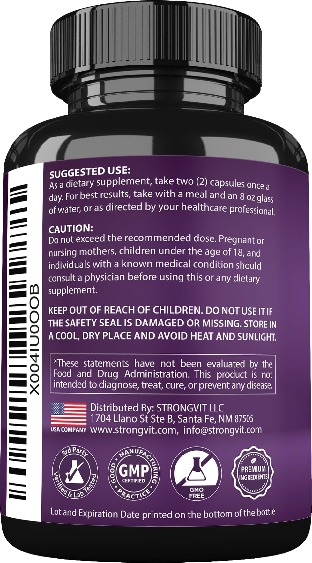 StrongVit formula supports immunity and overall wellness.