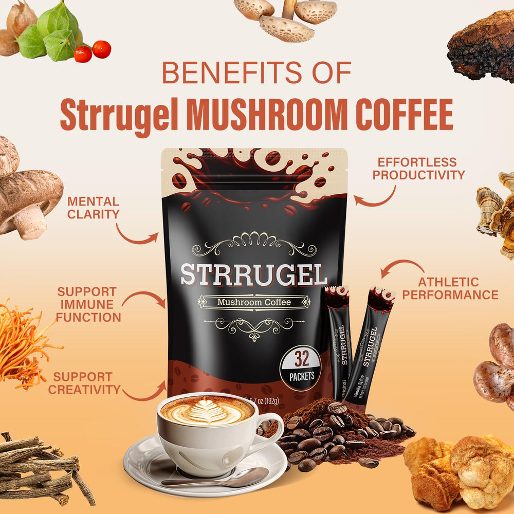 Strrugel 32-stick box provides convenient on-the-go energy.