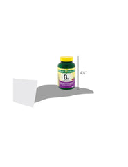 STS Home Spring Valley B12 tablets nutrition facts label highlighting vegetarian suitability